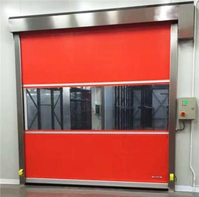 China Manual Remote Control High Speed Roller Shutter Doors Wind Resistance for sale
