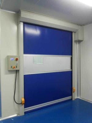 China PVC High Speed Door With Frequency Conversion Motor For Clean Room Anti Dust Of Factory for sale