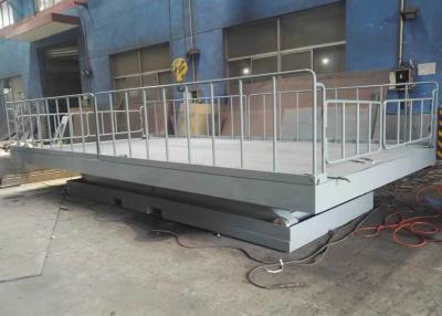 China 8Tons Heavy Duty Hydraulic Scissor Lift Table, Lift Table Equipment Size 2000*4000mm for sale