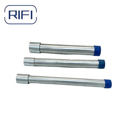 China Round GI Conduit Pipe Diameter 20mm Cable Rigid Metal Conduit for sale