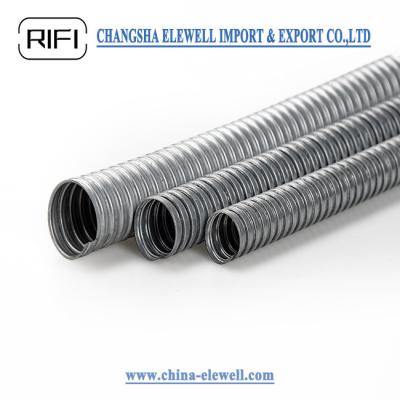 China Galvanized Flexible Conduit And Fittings 3 / 8 Inch Flexible Metallic Conduit for sale