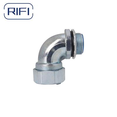 China DWJ Flexible Conduit And Fittings 2 Inch Liquid Tight Conduit Connector for sale