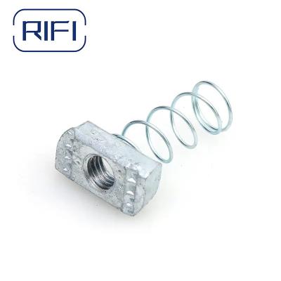 China Electro Galvanized Spring Channel Nut for sale
