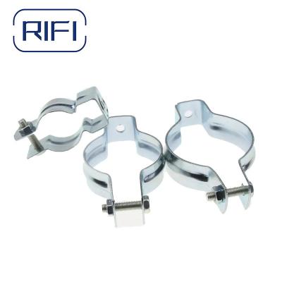 China IEC Strut Pipe Clamp Abrazadera Caddy Metal Tube Clip Electrical Conduit Hangers for sale