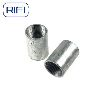 China 40mm GI Conduit Fittings Solid Galvanized Iron Gi Pipe Coupling for sale