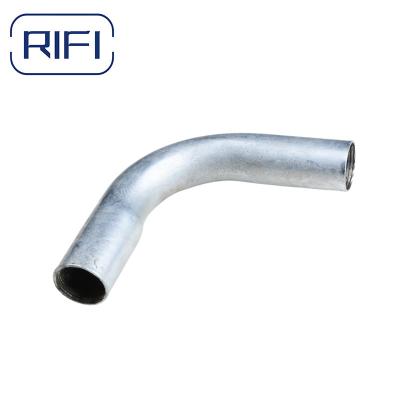China ISO GI Conduit Pipe 32mm Galvanized Internal Thread Elbow Bend Pipe for sale