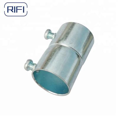 China 3 / 4 Inch Electrical Pipe Fittings Metallic Metal Pipe Coupling for sale