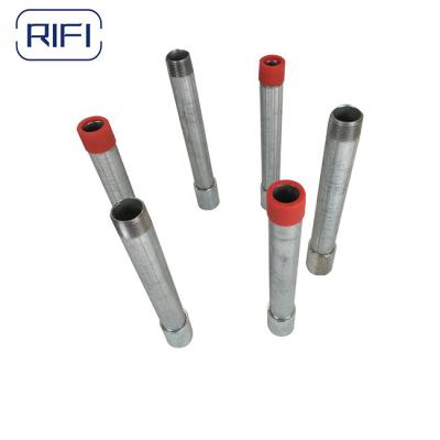 China Grc IMC Conduit Pipe Electrical Rigid Conduit With A Coupling A Plastic Cap for sale