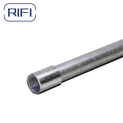 China Hot Dipped Galvanized Steel Pipe Electrical Galvanized Conduit Rigid Metal Conduit for sale