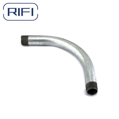 China Electro Galvanized IMC Conduit Pipe 90 Degree Electrical Conduit Elbow for sale