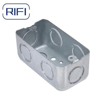 China 1.5mm Electrical Conduit Boxes Handy Utility Conduit Electrical Boxes for sale
