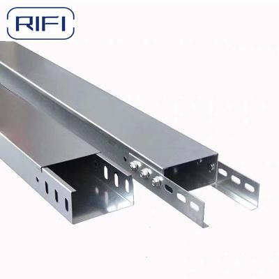 China 6 Meter Length Electrical Channel Cable Tray Fire Resistance Cable Trunking For Commercial for sale