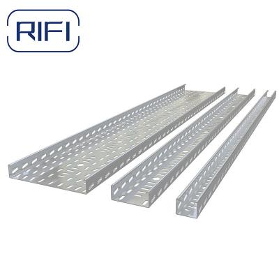 China 3MM Thickness Electrical Cable Tray Ladder Rack Cable Support System for sale