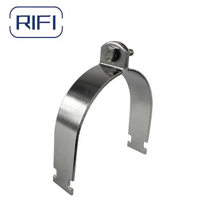 China Easy Installation Metal Conduit Clamp Metal Galvnaized Strut Clamp for sale