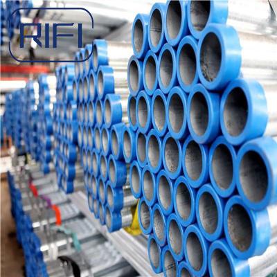 China BS4568 61386 Hot Dip Galvanized GI Conduit Pipe Silver Finish For Superior Protection for sale