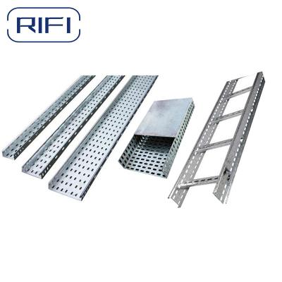 China Galvanized Steel Electrical Cable Tray Customized Length 1000MM-6000MM for sale