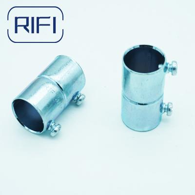 China EMT Conduit Fittings EMT Set Screw Coupling 1/2 Inch To 4 Inch for Electrical Conduit for sale