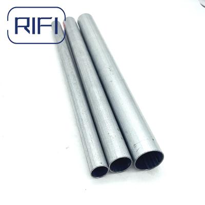 China 0.85MM-1.4MM Thickness Round EMT Conduit Pipe for Electrical Installations for sale