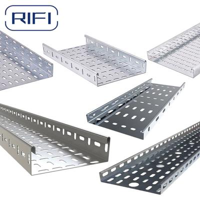 China Electrical Cable Tray Perforated Cable Tray without Fire Resistance for sale