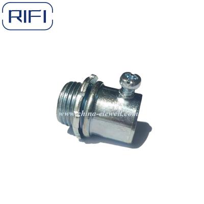 中国 EMT 電気管管 鉄製セット スクロールコネクタ 隔離式または隔離式なし 販売のため