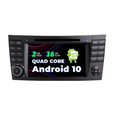 China W211 E200 E300 Mercedes Benz Car Stereo Radio Quad Core Android 10.0 IPS Touch for sale