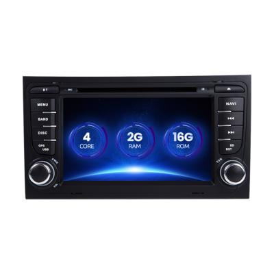 China 2Din Android Auto Car Stereo Multimedia Video Player For Audi A4 RS4 SEAT Exeo 2002-2008 for sale