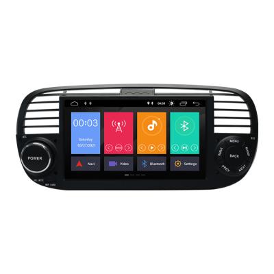 China Quad Core Android Car Dvd Player Radio Multimedia For FIAT 500 for sale