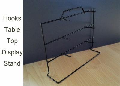 China Welded Wire Display Rack For Table Tops , One Side Wire Table Top Display Stands for sale