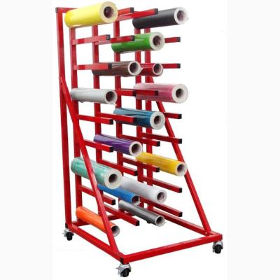 China 5FT Length Vinyl Rolling Industrial Display Stands , Heavy - Duty Display Stands for sale