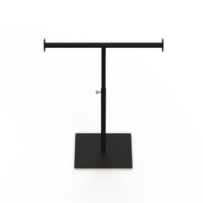 China Lightweight Table Top Metal T Bar Necklace Display Stand for sale