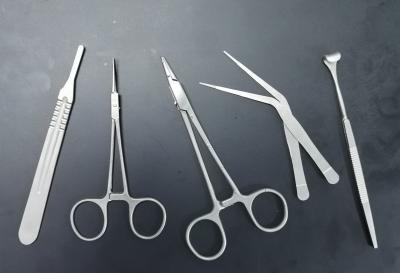 China Titanium Needle Holder Forceps Parts , SUS304 Surgical Instruments Components for sale