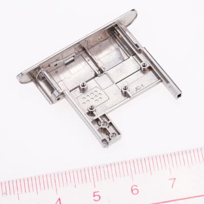 China Nickel White Titanium SIM Card Slot , IGS Drawing Mobile Phone Parts for sale