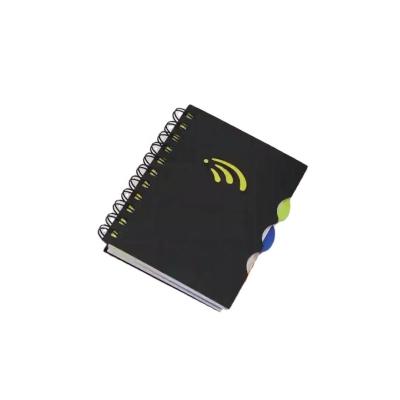 China PP Cover A5 Project Notebook com linhas horizontais dentro das páginas e divisores de PP coloridos à venda
