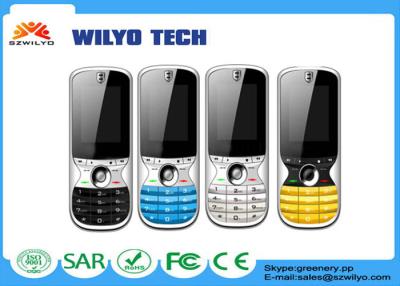 中国 WH73 特徴の携帯電話カメラのトーチ ブルートゥース との 1.8 インチ Gsm の携帯電話二重 SIM 販売のため