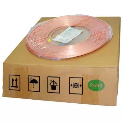 China 1 Inch Copper Pipe Coil For Air Conditioner Cu 99.99% High Pressure for sale