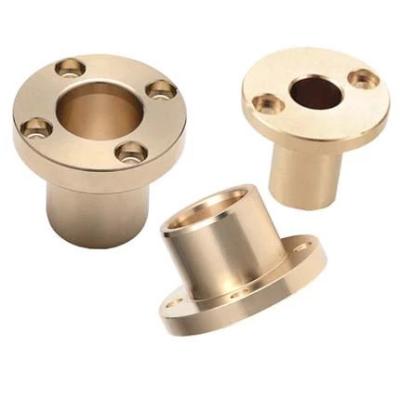 China OEM Customized CNC Turning Machined Parts Brass Aluminum Electric Motor parts for sale