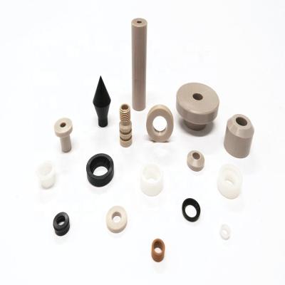 China Pequeñas piezas de precisión de torneado del CNC plástico de los recambios ISO9001 de la pequeña OJEADA de POM en venta