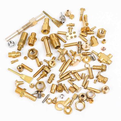 China Precision Brass CNC Turned Components For Fasteners And Auto Industries for sale