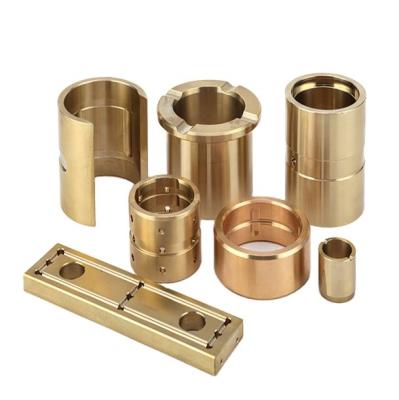 China CNC Turning Precision Brass Components Copper Stainless Steel Bushings for sale
