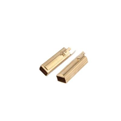 China Precision Bending Polishing Brass Copper Aluminum Metal Stamping Parts for sale