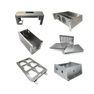 China Galvanized Bending Sheet Metal Parts Enclosure Aluminium Sheet Metal Fabrication for sale