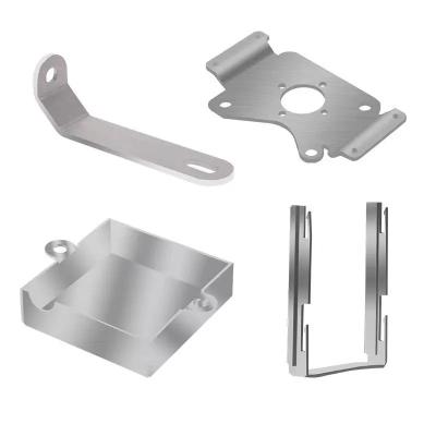 China Bending Sheet Metal Forming Parts Stainless Steel Aluminium Metal Brushing Service for sale