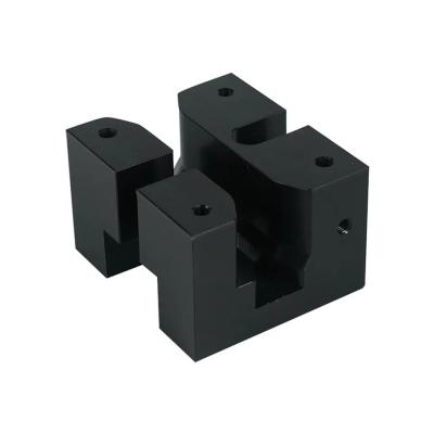 China Black Custom Machined Plastic Parts CNC Turning Milling POM Nylon ABS Parts for sale