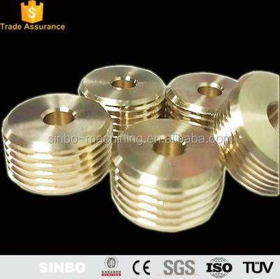 China 100% Full Inspection Machining Type Brass CNC Components for CNC Milling Control for sale