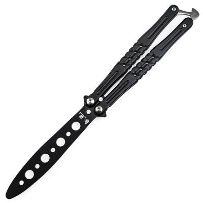 中国 56HRC鋭い蝶ナイフの短剣のスリップ防止 ハンドル235mmの長さ 販売のため