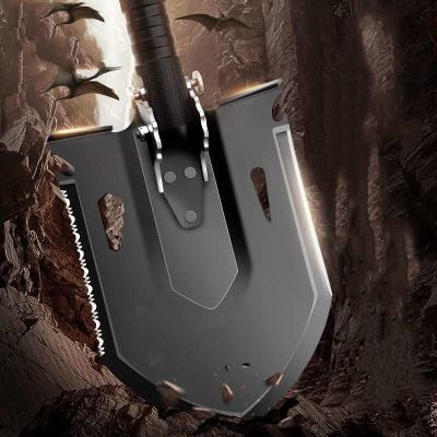 China 39in Stainless Steel Military Raptor Multifunction Shovel Saw W6in for sale