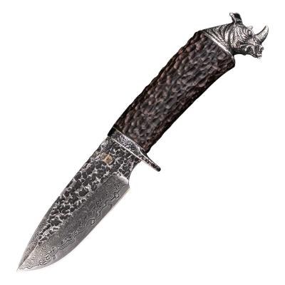 China 3Cr13 cuchillo industrial de acero inoxidable de la supervivencia del rinoceronte de los machetes los 9.6in en venta