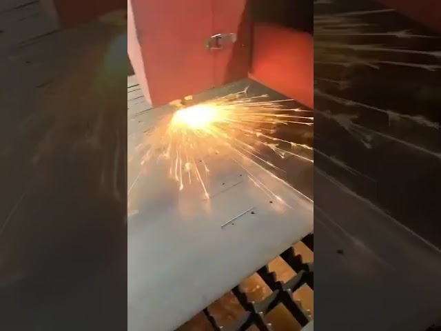 Laser cutting process