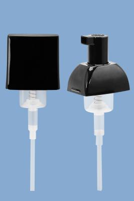China Square Shape Soap Dispenser Black Pump 40/400 Industrial 120ml Bottle Use for sale