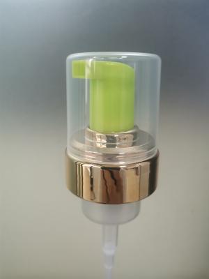 China Support Actuator Closure Overcap Electroplating Foam Pump 1.5Cc Customize Colour for sale